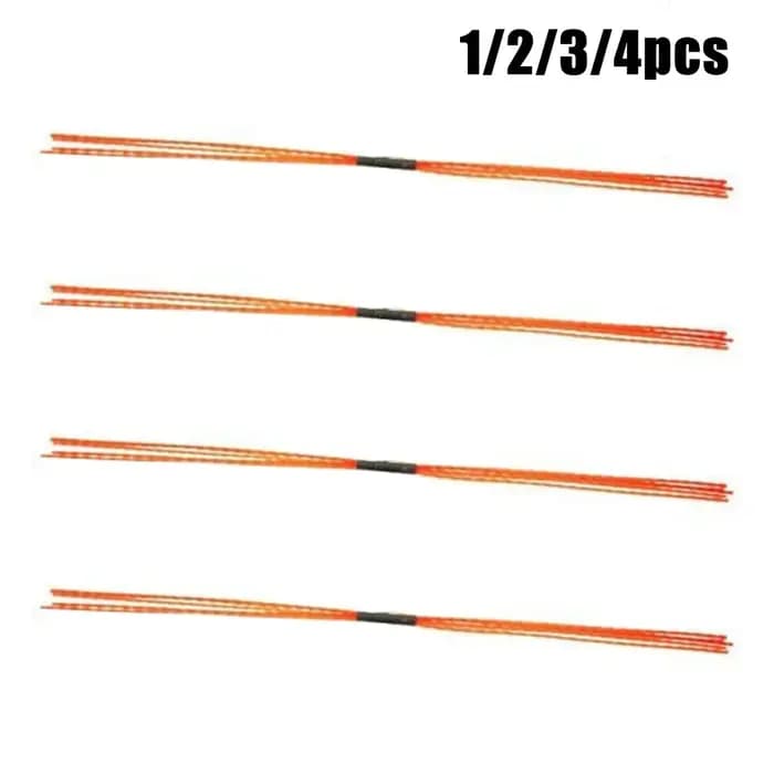 Lot de 3 brosses de nettoyage de cheminée avec tiges flexibles et poils en nylon de rechange
