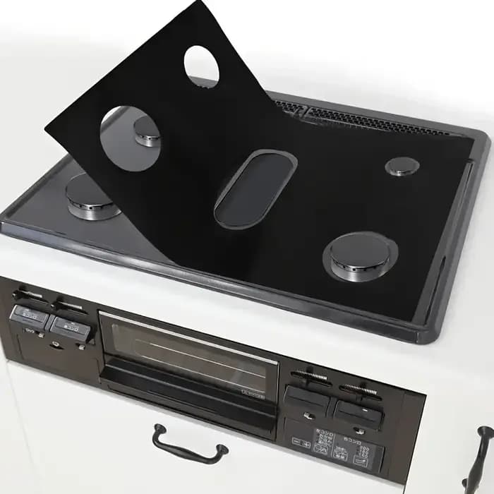 Tapis de cuisinière à gaz à 5 trous