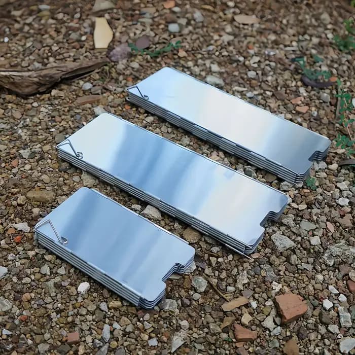 Pare-brise de poêle en alliage d'aluminium