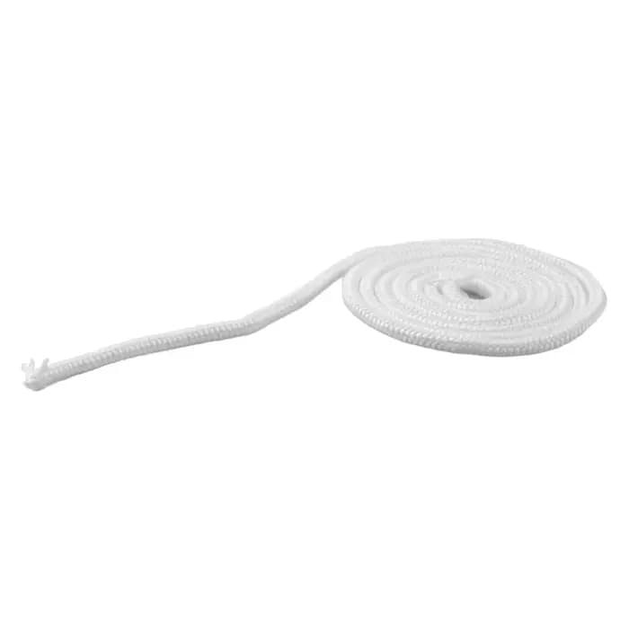 Cordon de joint blanc pour porte de poêle