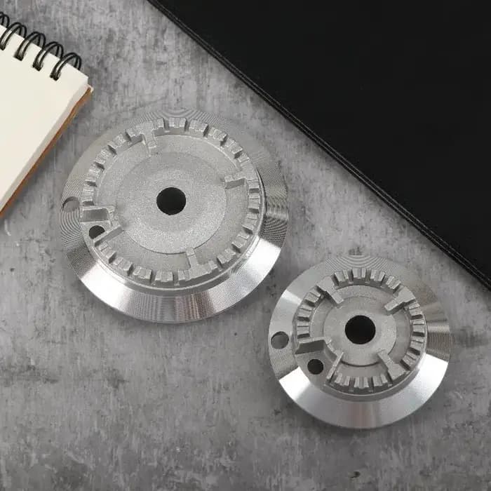 (NOUVEAU) Accessoire pour cuisinière à gaz encastrée : Distributeur de flamme Sabaf avec séparateur de 55/75/100 mm.