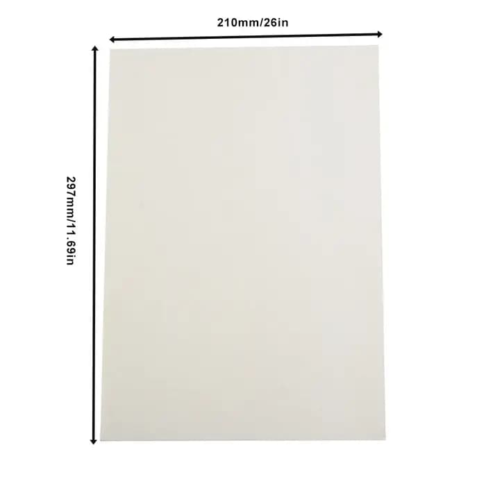 Joint d'étanchéité 1260 ° C pour tuyaux résistance à la chaleur 210mm × 297mm 2 pièces/4 pièces 3mm poêle à bois en
