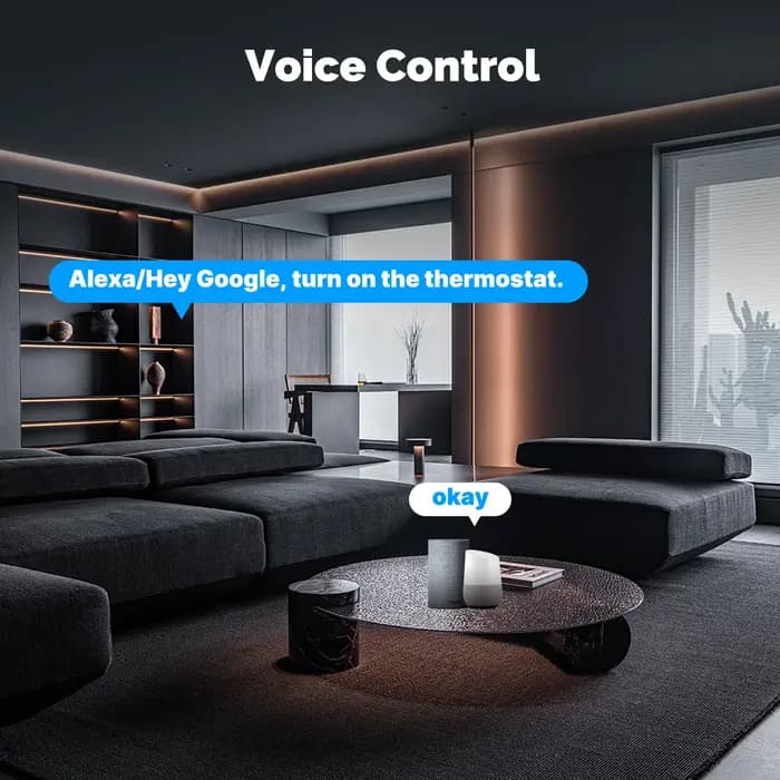 MOES Tuya ZigBee bouton intelligent Thermostat série Star Ring régulateur de température chaudière à eau chauffage électrique avec Alexa Google