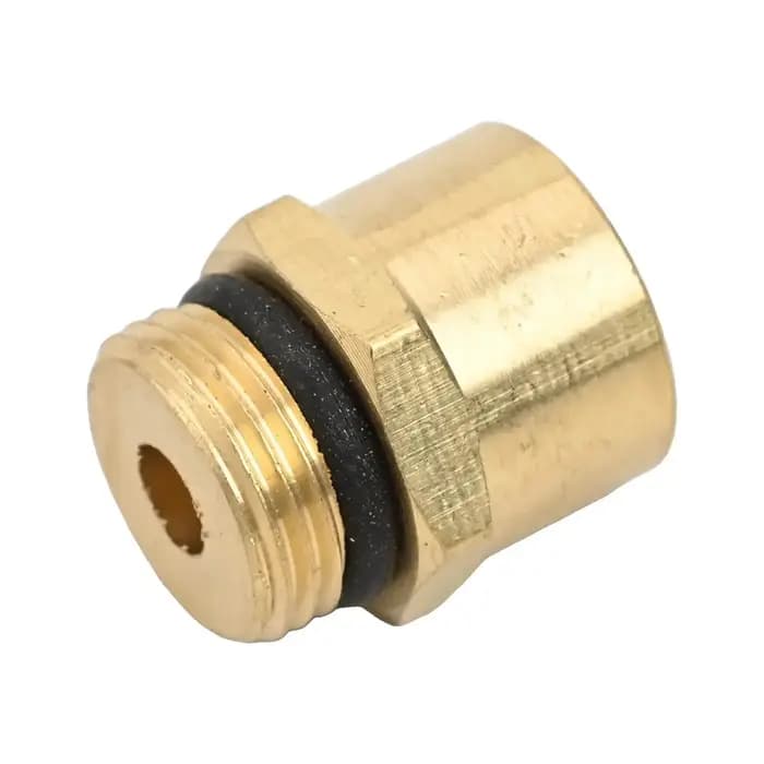 Adaptateur de poêle de Camping en cuivre