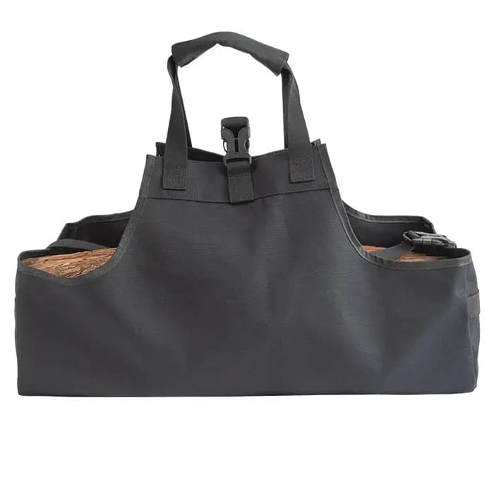 Sac de transport portable pour bois de chauffage