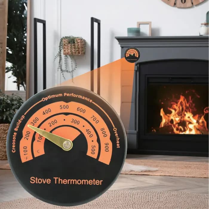 Thermomètre magnétique pour poêle à bois 100-900 ° F