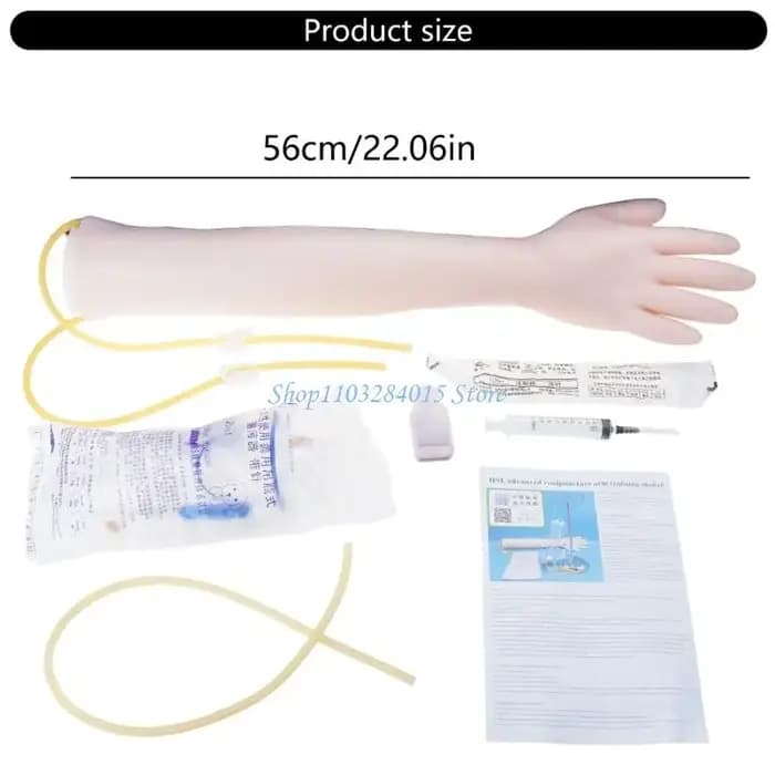 Modèle d'entraînement à la ponction veineuse et à l'injection intraveineuse pour la formation en soins infirmiers et la pratique de la transfusion sanguine