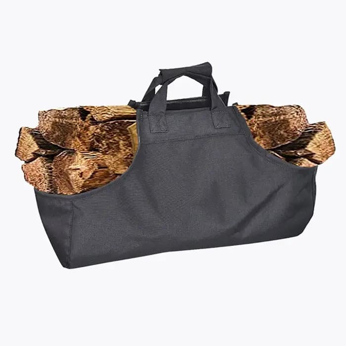 Sac de transport portable pour bois de chauffage