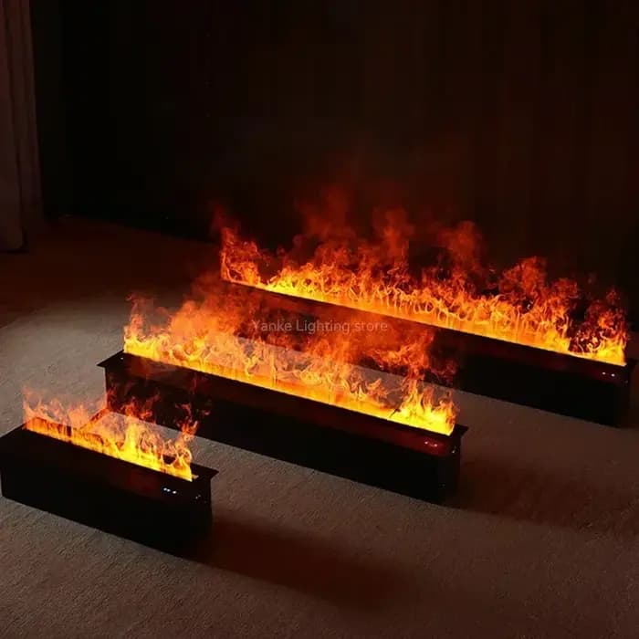 Cheminée Atomisée Intelligente 3D avec LED