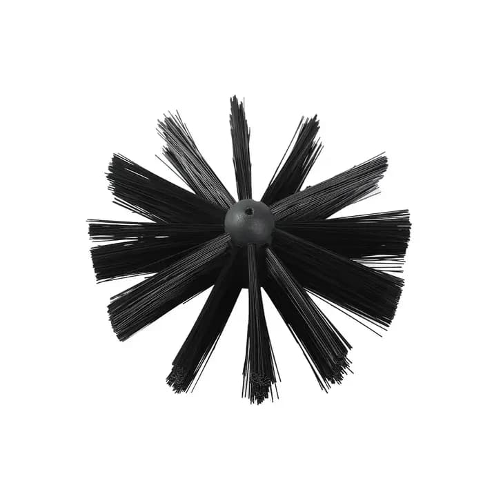 Ensemble de balayage de cheminée Flexible, brosse et tige de balayage de conduit, tiges de nettoyage
