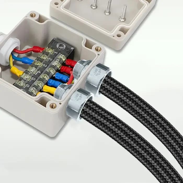 Raccords Conduit en acier avec verrouillage à ressort