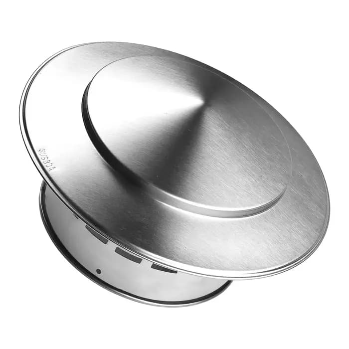 Bouchon de cheminée en acier inoxydable pour conduits de Ventilation
