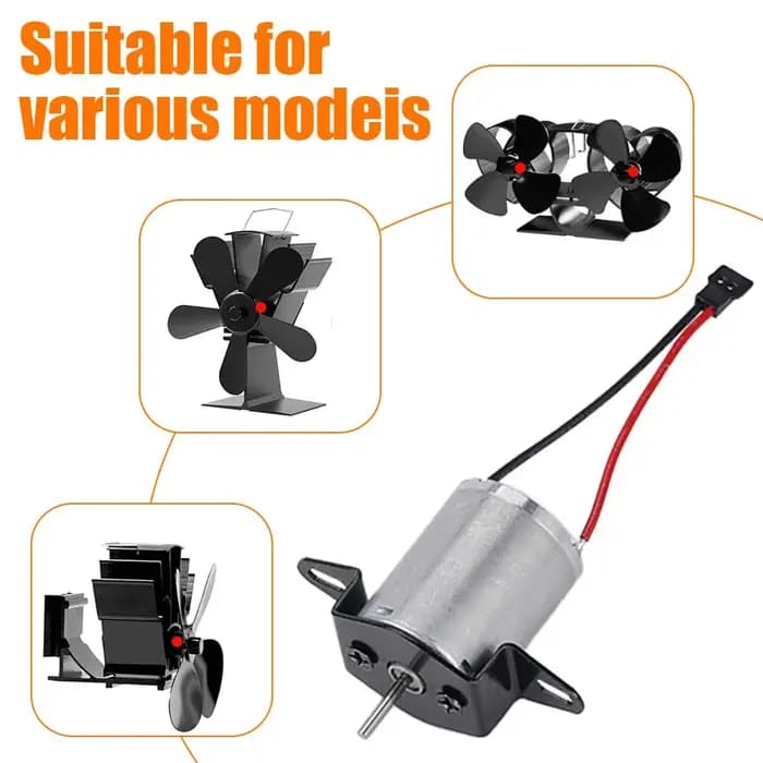 Bricolage cheminée ventilateur générateur pièce 3V 1500 tr/min