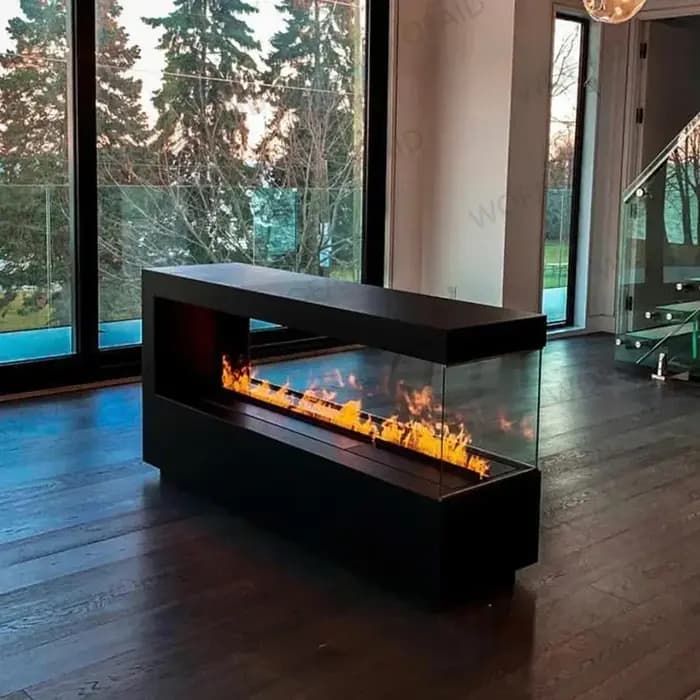 Cheminées à flamme simulée intégrées