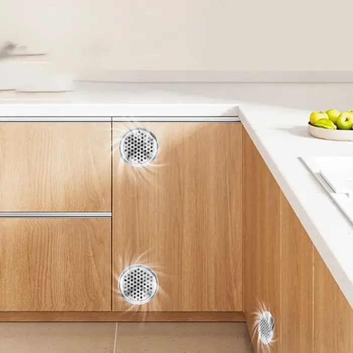 6 pièces de couvercles de ventilation circulaires