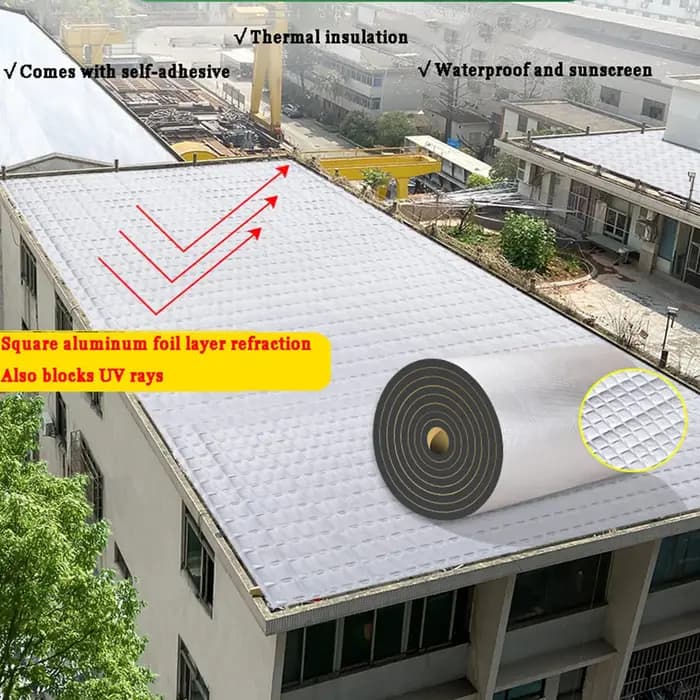 Tapis insonorisé d'isolation thermique de 10MM