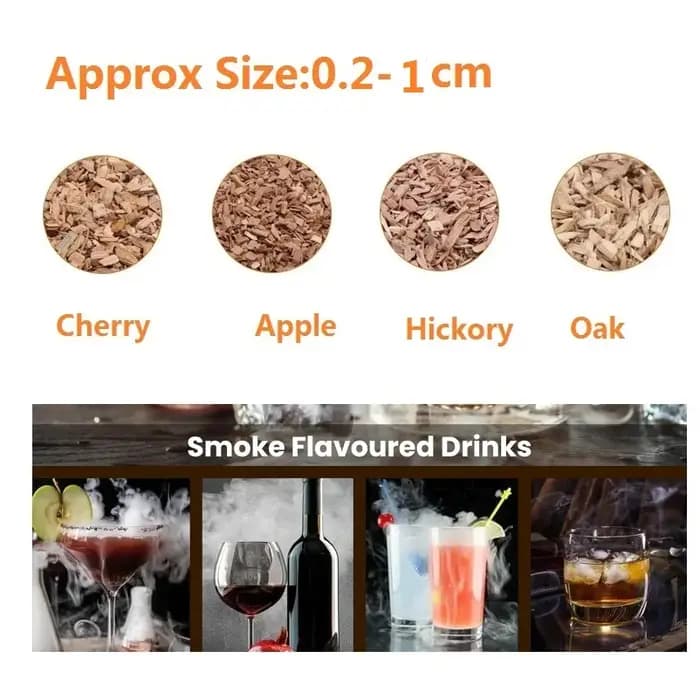 250g-450g pomme BBQ copeaux de bois sciure hêtre noix de pécan Frutit