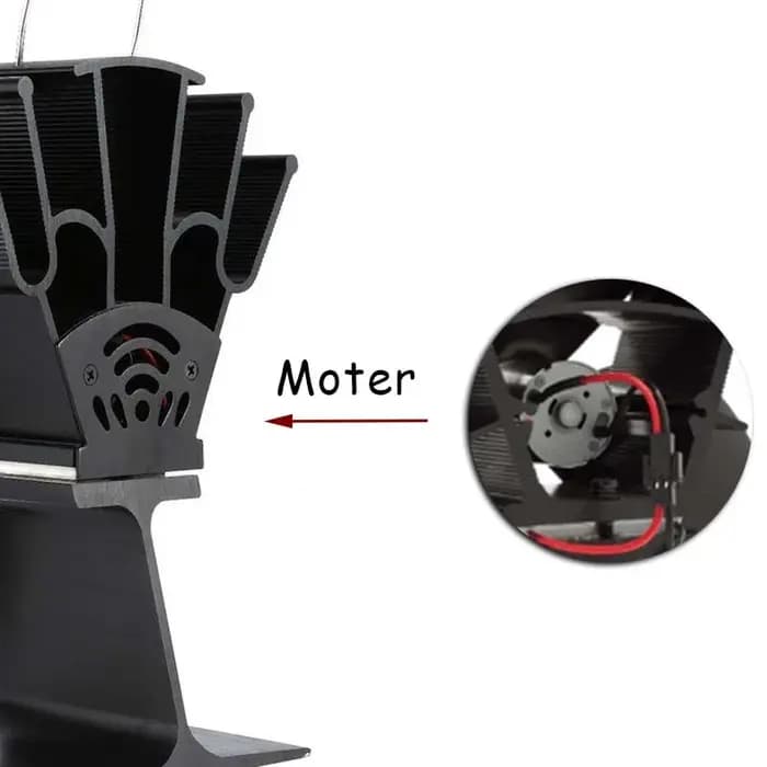 Moteur de générateur de ventilateur de cheminée