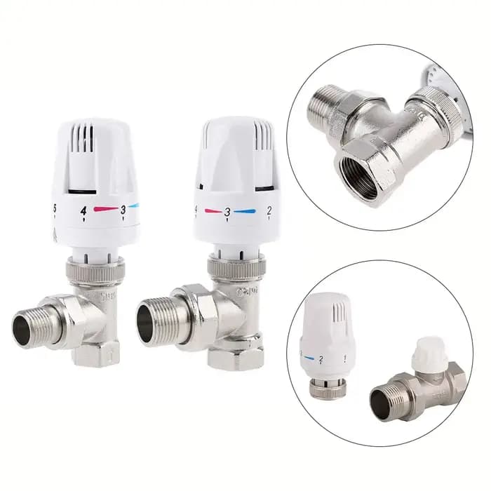 Vanne de radiateur thermostatique pour chauffage au sol