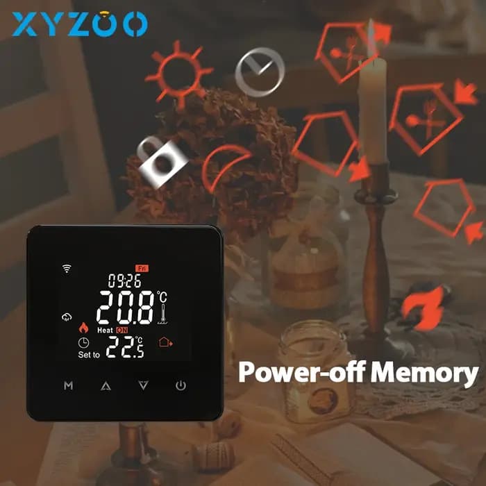 Tuya Thermostat WiFi chaudière électrique/eau/gaz chauffage au sol chaud régulateur de température thermorégulateur intelligent Alexa Google