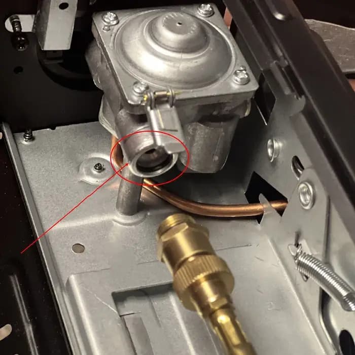 Adaptateur de poêle de Camping en cuivre
