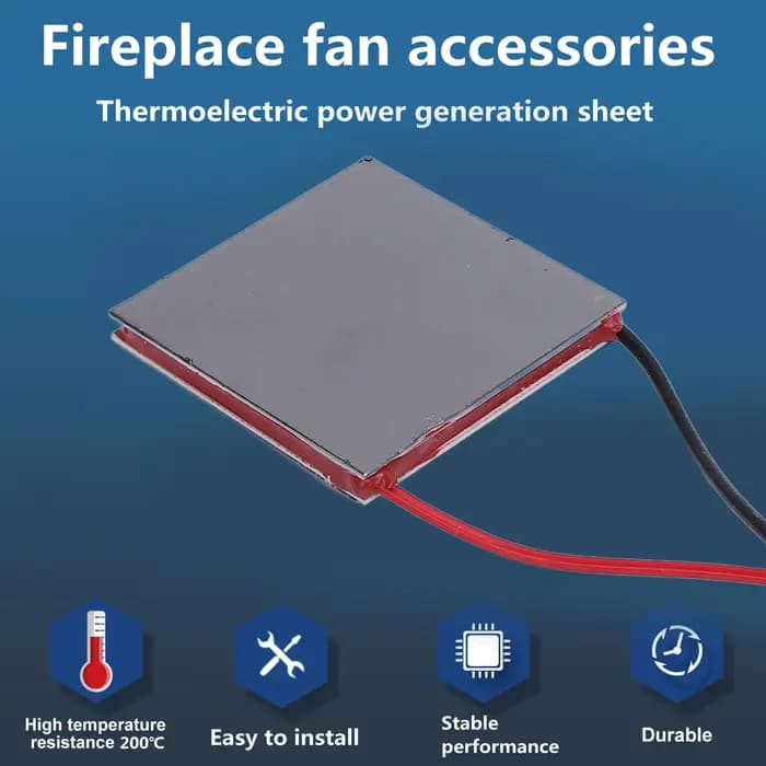 Feuille de production d'énergie de ventilateur de cheminée