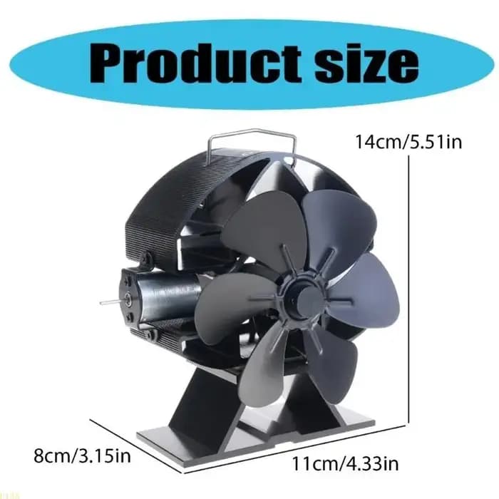 U13A Ventilateur distribution chaleur efficace