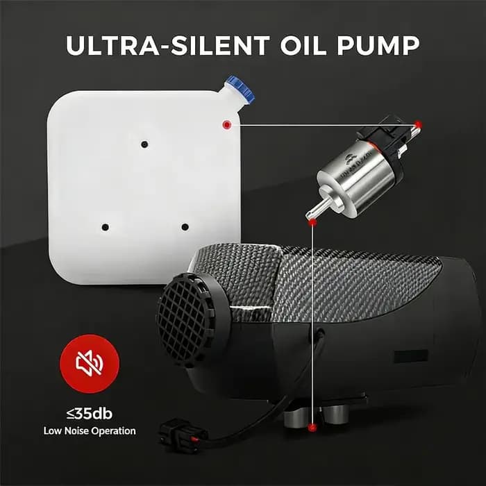 Pompe à carburant pour chauffage d'air de stationnement 12V 22ML