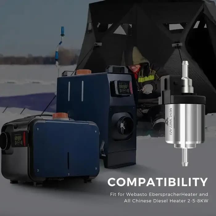 Pompe à carburant Diesel Ultra silencieuse 12V
