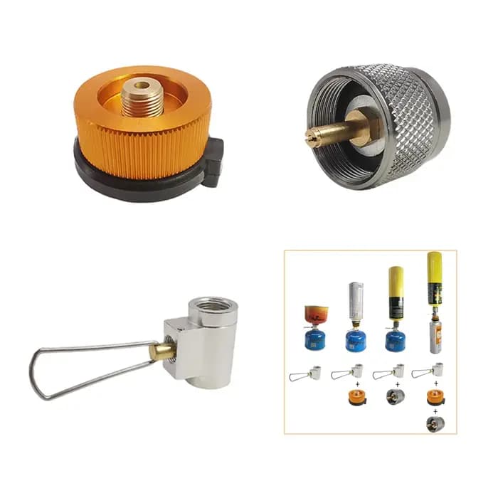 3 pièces/ensemble adaptateur de poêle de Camping