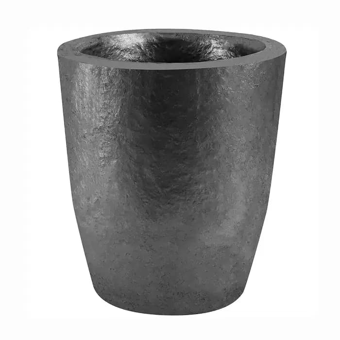Creuset noir de haute qualité pour haute température, petit format, pour four à argile, four à coupe