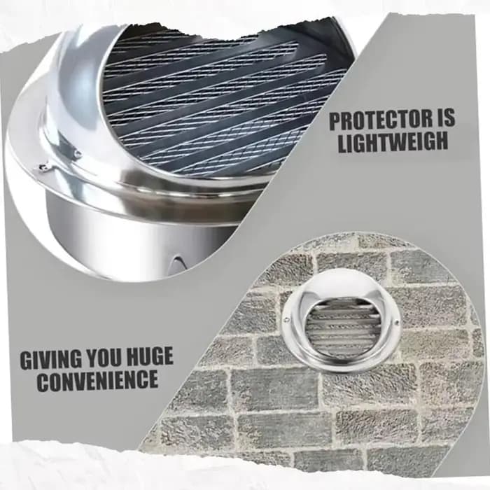 Couvercle de Grille d'échappement de Ventilation de conduit en acier inoxydable