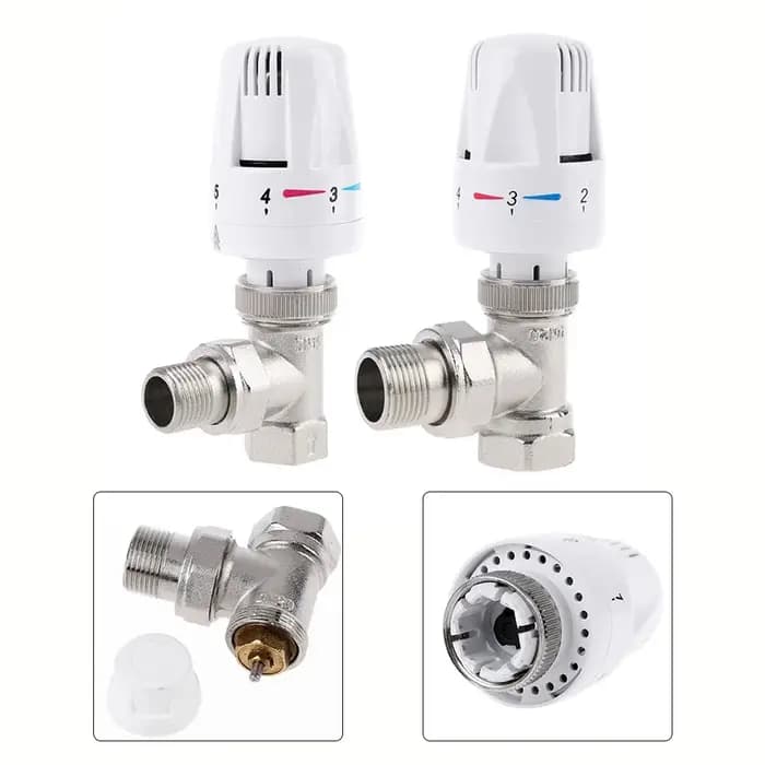Vanne de radiateur thermostatique pour chauffage au sol