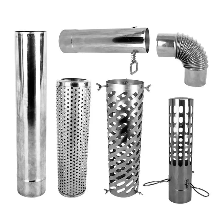Pièces de poêle à charbon de bois de camping en plein air