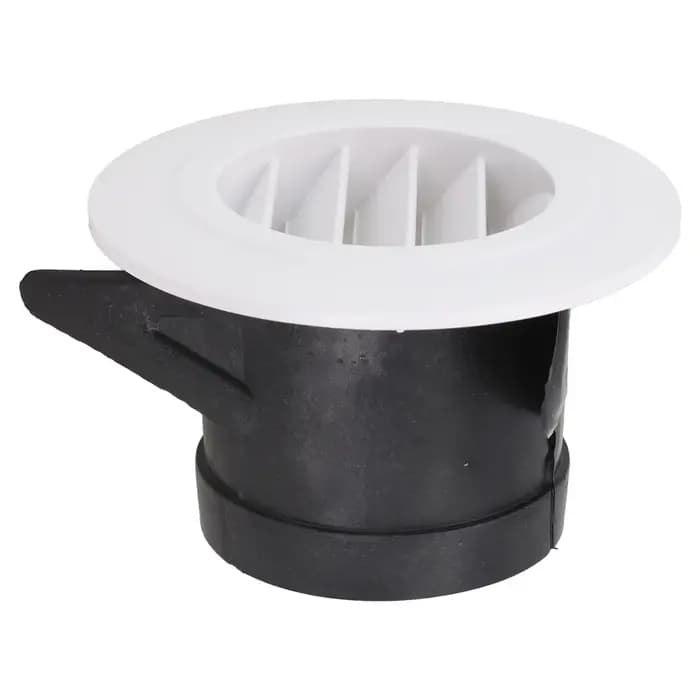 1 pièces 75/100/125/150/200mm conduit évents ronds à persiennes
