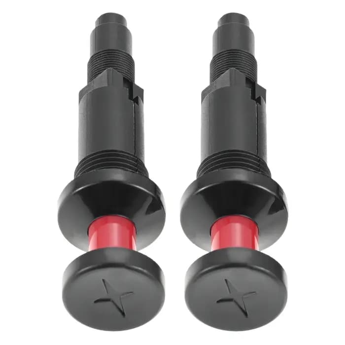 Allumeur piézo-électrique avec poignée de poussée, 2 pièces, Compatible avec l'allumeur piézo-électr
