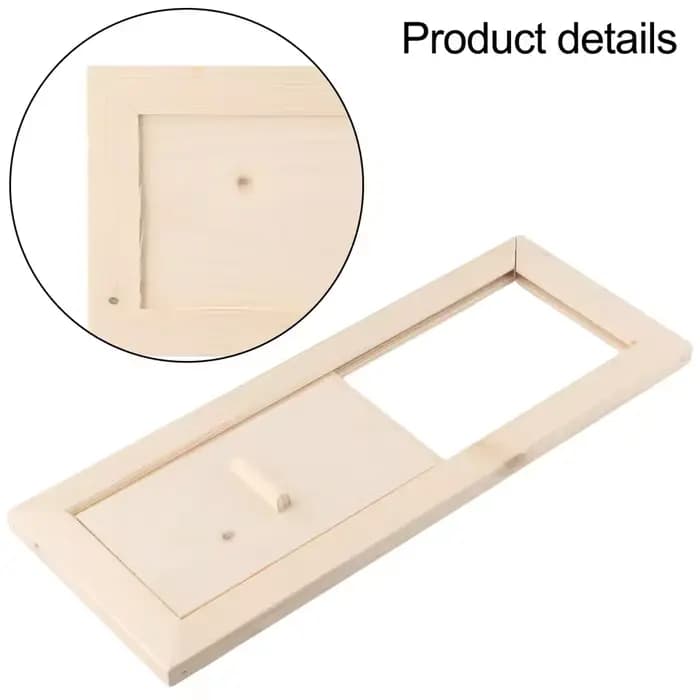 Panneau de Ventilation d'air pour salle de Sauna Hemlock