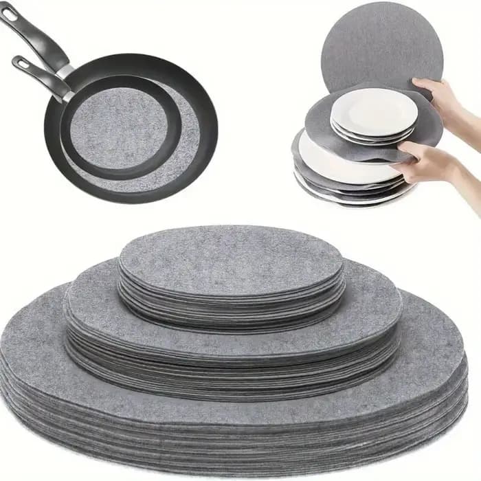 Tapis de poêle en feutre antidérapant