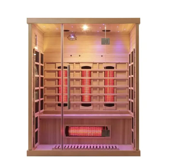 Tube chauffant de Sauna infrarouge entièrement en céramique