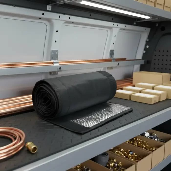 Couverture d'isolation pour tuyaux de chauffage et de refroidissement