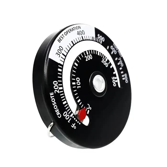 Poêle à bois poêle à granulés chauffage de combustion jauge de température brûleur à bois poêle tuyau ventilateur thermomètre
