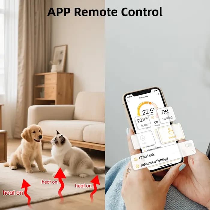 EZAIOT tuya maison intelligente thermostat eau électrique chauffage au sol chaudière à gaz WiFi température télécommande avec google alexa