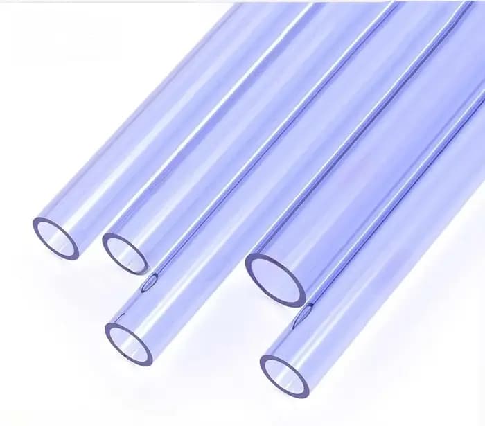 Longueur 500mm PVC Tube Transparent UPVC connecteur de tuyau