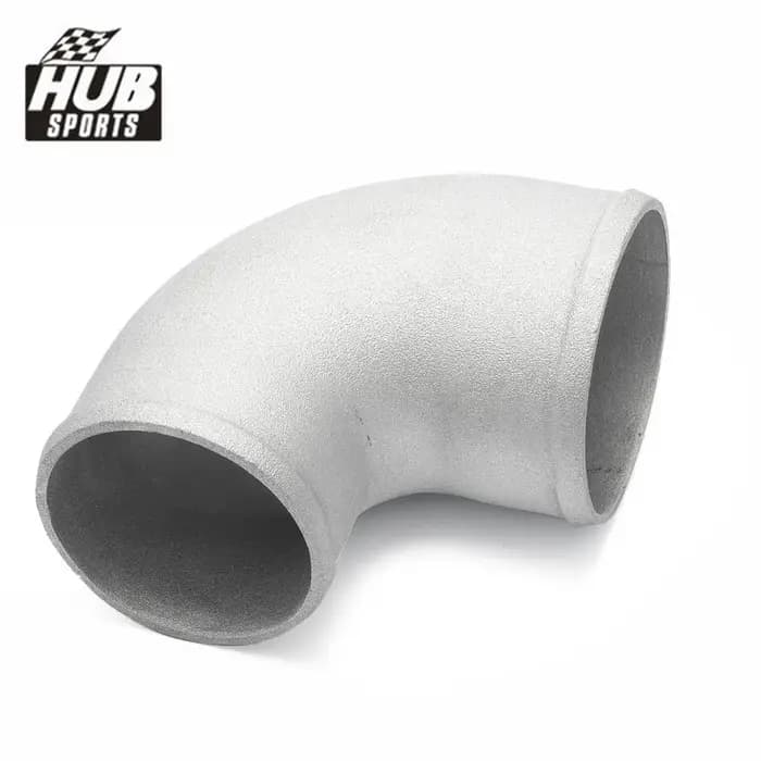 HUB Sports – tuyau coudé réducteur à 90 degrés en aluminium moulé Turbo