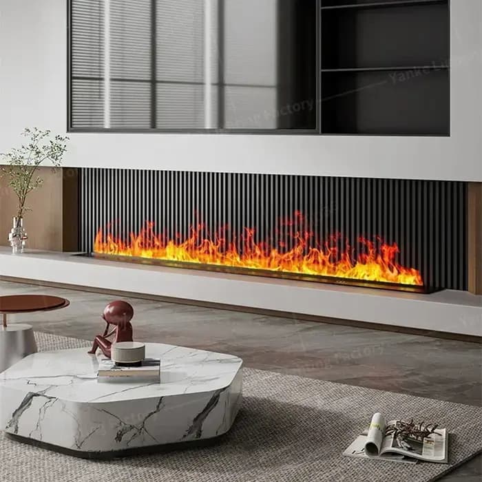 Cheminée électrique à vapeur d'eau 3D
