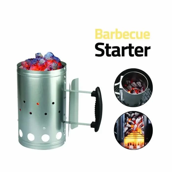 Nouveau manche en bois poêle à feu rapide briquet à charbon