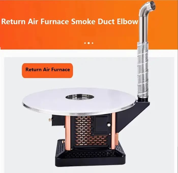 Connecteur de Tube de Ventilation à Filetage Coudé pour Conduit de struction ée